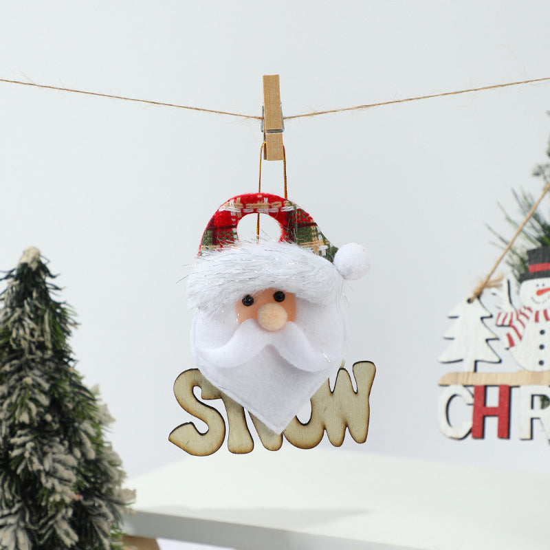 New Christmas Fabric Hanging Ornaments