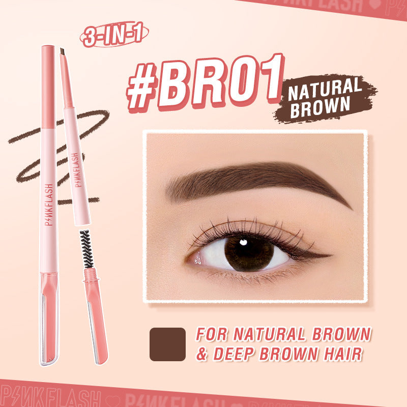 PINKFLASH 3-in-1 Multi-Function Brow Pencil