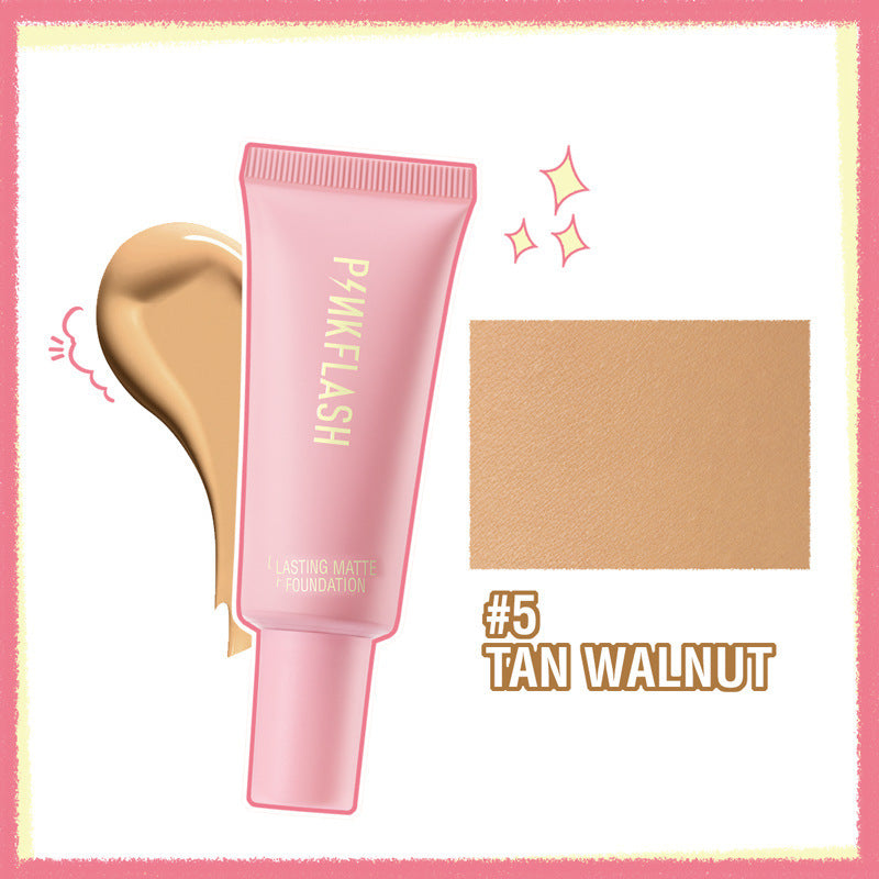 PINKFLASH Matte Liquid Foundation - Waterproof & Long-Lasting