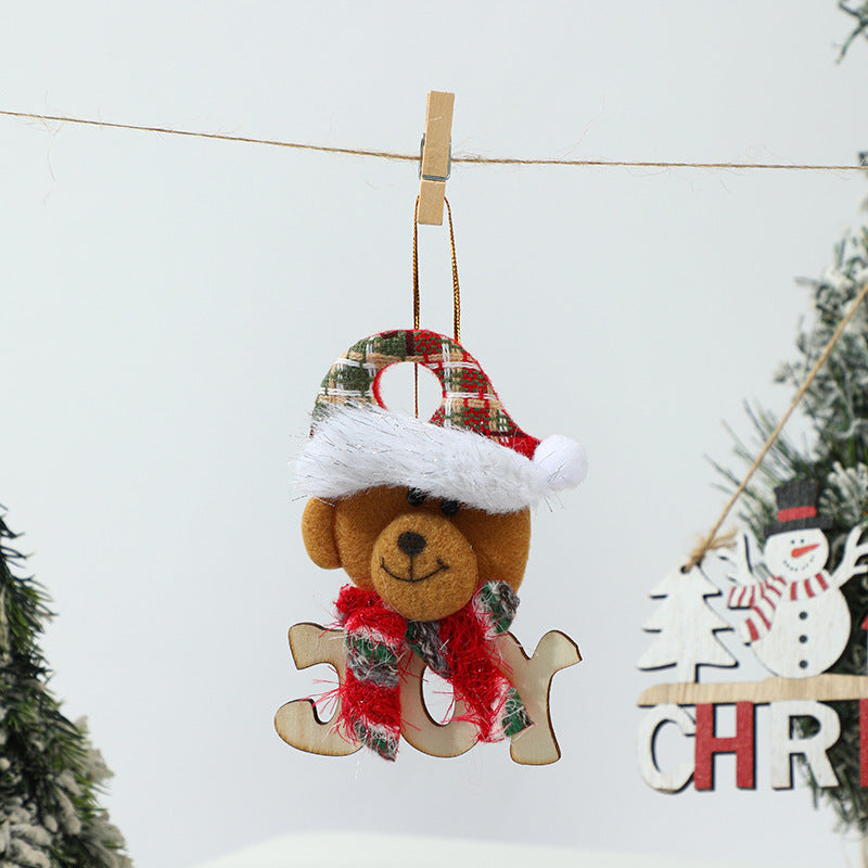 New Christmas Fabric Hanging Ornaments