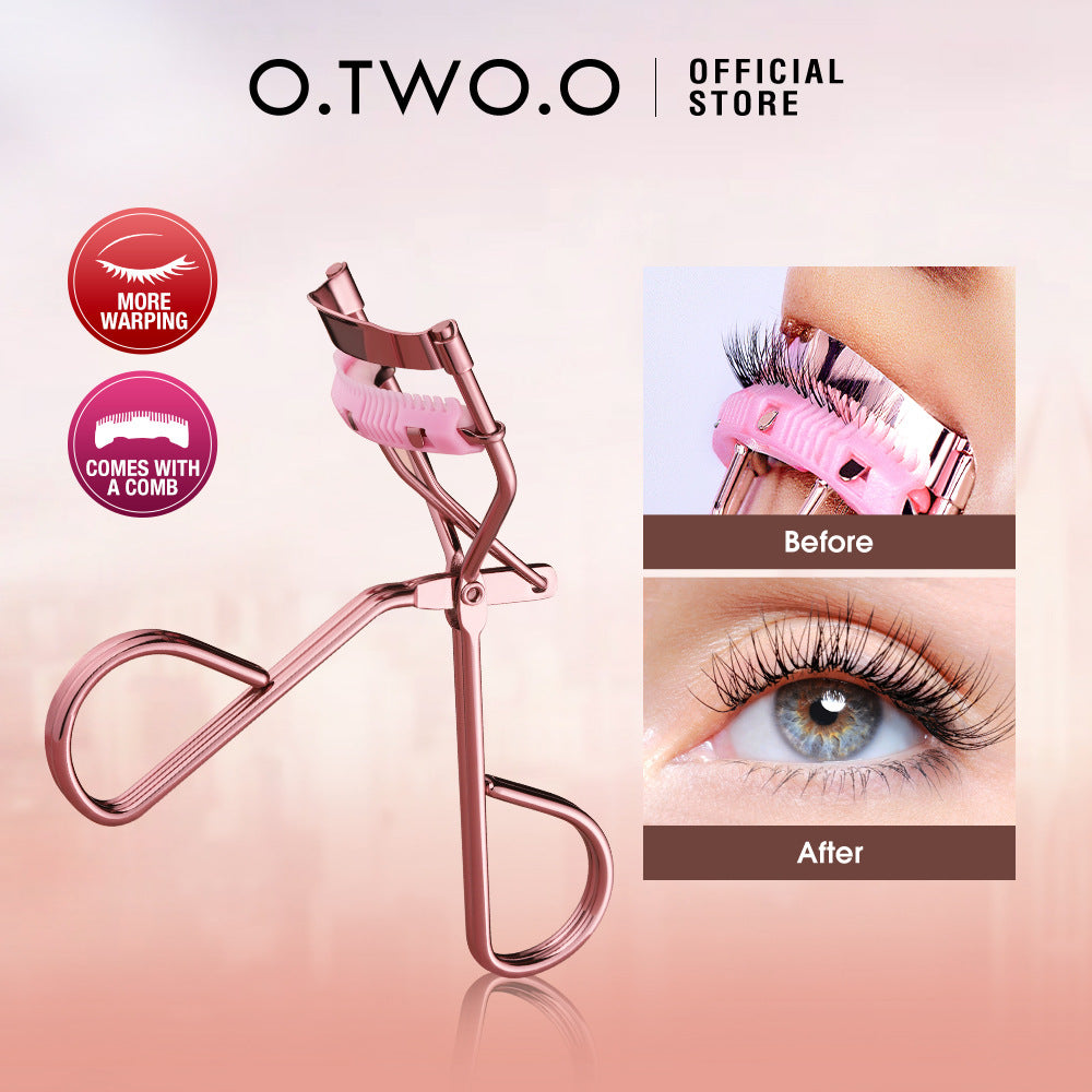 O.TWO.O Portable Lash Curler with Comb
