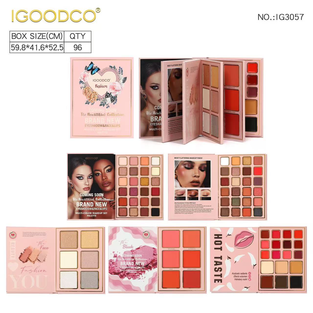 IGOODCO 78-Color Matte Eyeshadow Palette