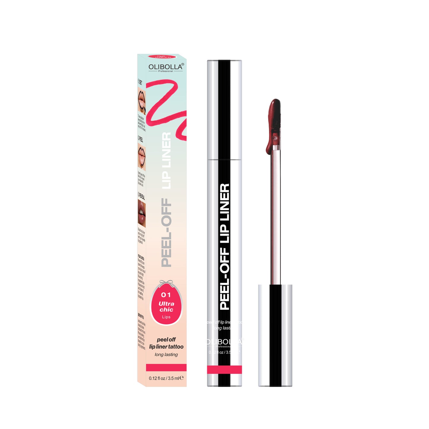 OLIBOLLA Waterproof Lip Liner | Long-Lasting, Smudge-Proof, Sweat-Resistant | Wholesale 12pcs Minimum | Worldwide Shipping