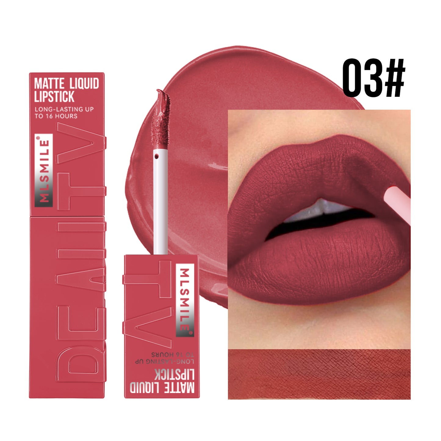 MLSMILE Non-Transfer Matte Lip Gloss