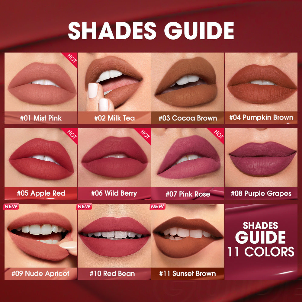 O.TWO.O Velvet Matte Lip Glaze