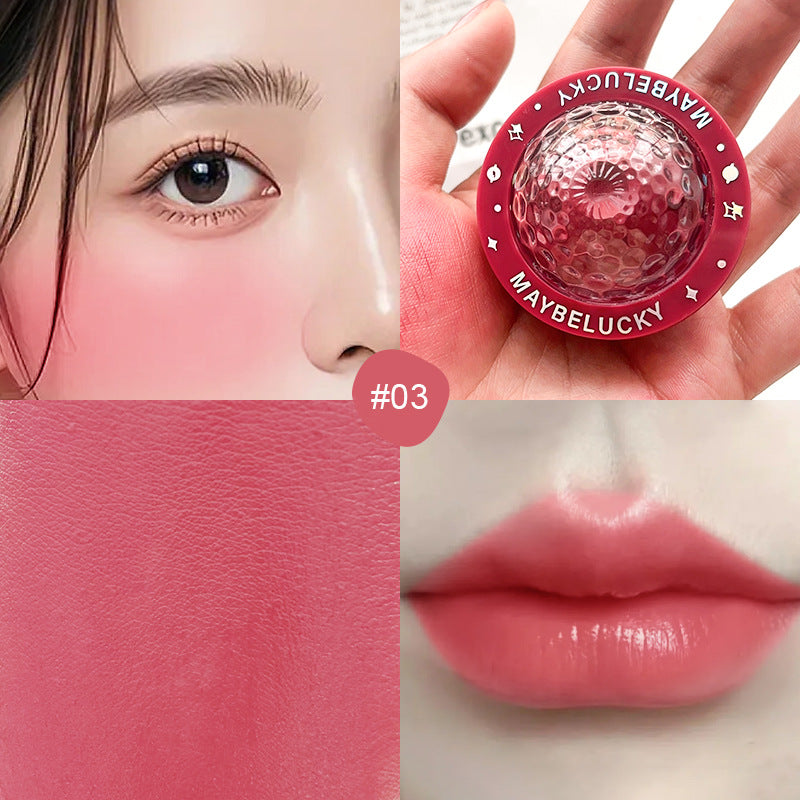 MAYBELUCKY Velvet Glow Blush & Lip Mud