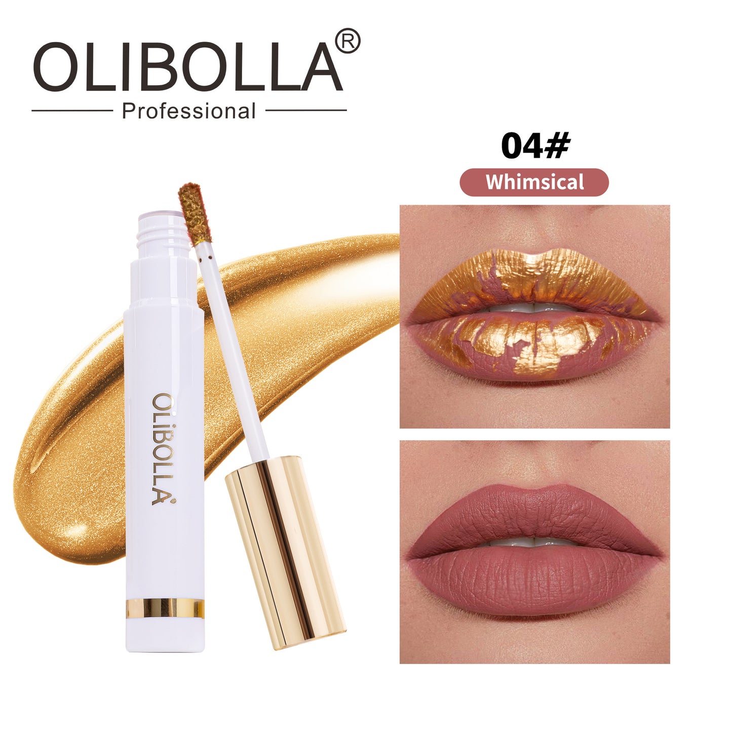OLIBOLLA Turn Heads with Every Peel – 24K Gold Peel-Off Lip Mask 💋✨