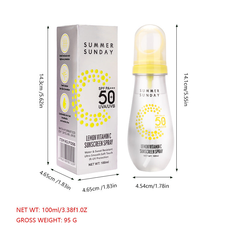 PAGE VINE Lemon Fresh High Protection SPF Spray