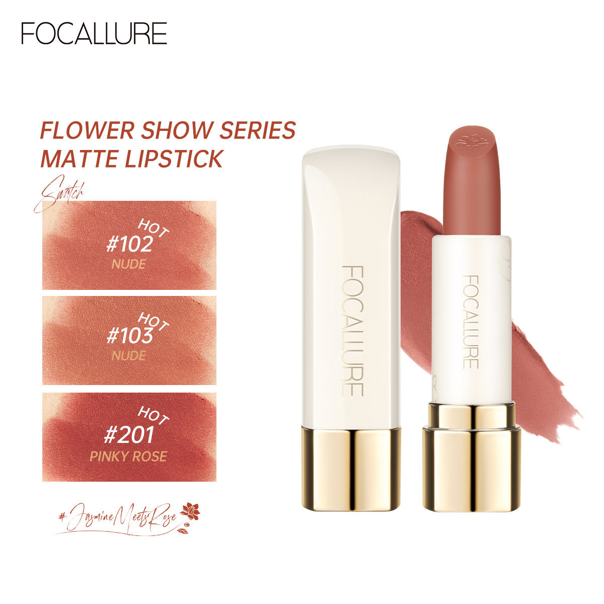 FOCALLURE Velvet Matte Lipstick
