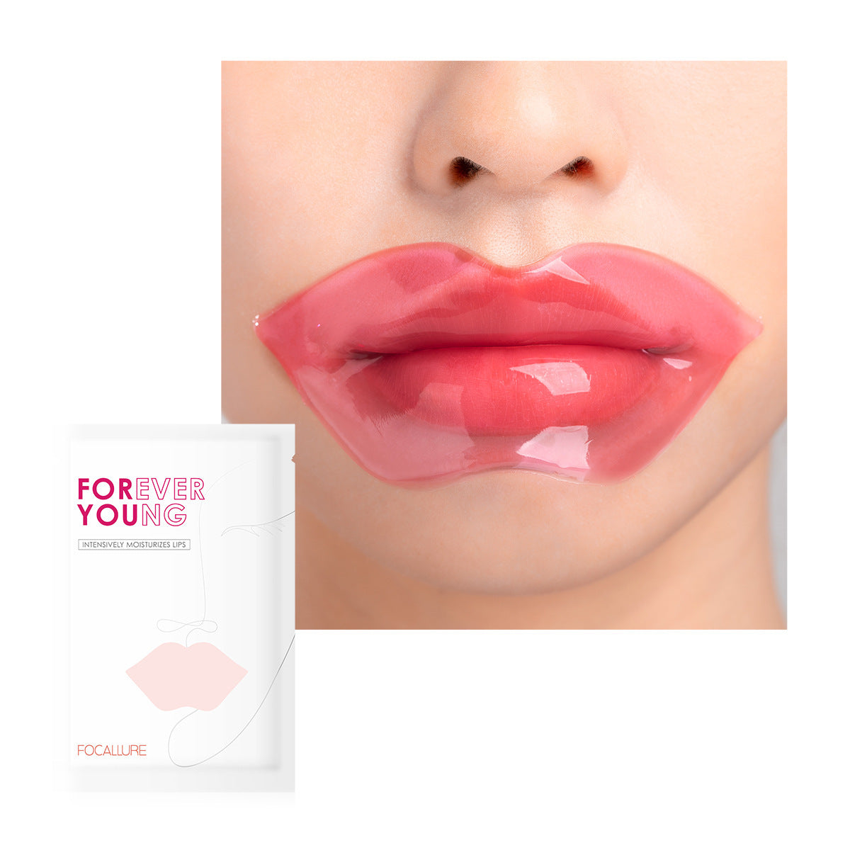 FOCALLURE Lip Hydrating Mask - Smoothing & Plumping