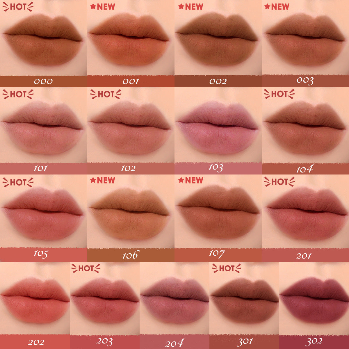 FOCALLURE Velvet Matte Lip Mousse