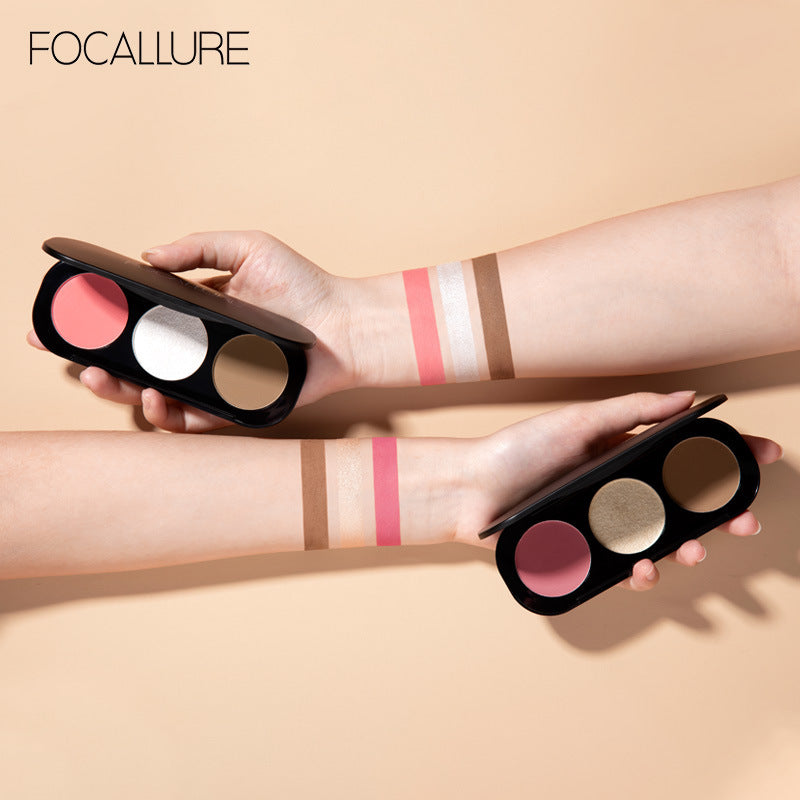 FOCALLURE All-in-One Glow & Blush Palette