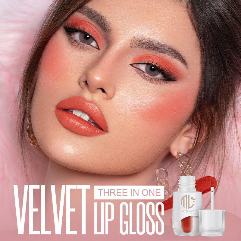 MAYBELUCKY Velvet Mist Lip Glaze