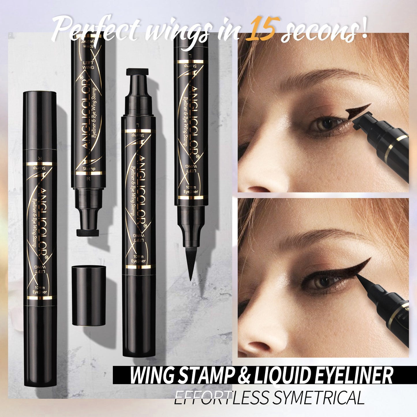 Anglicolor Dual-Ended Stamp Eyeliner Pen