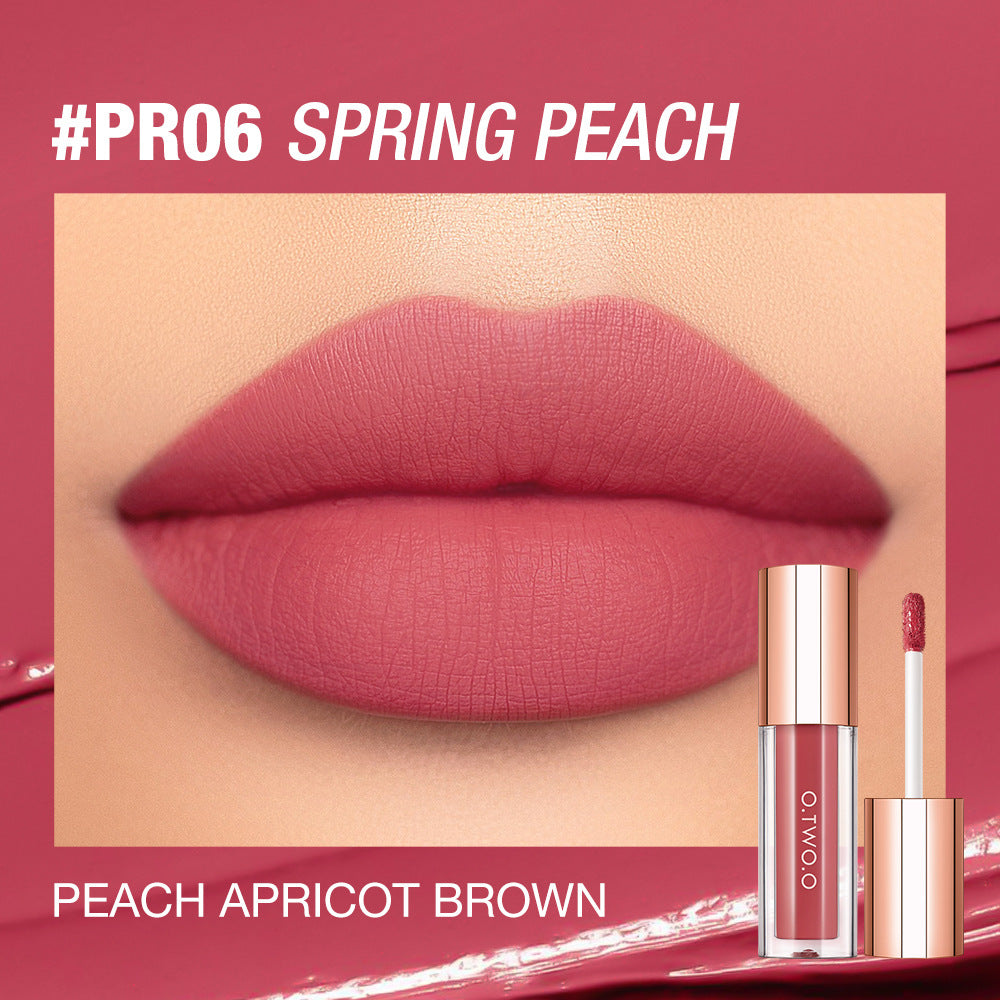 O.TWO.O Silky Soft Matte Lip Glaze