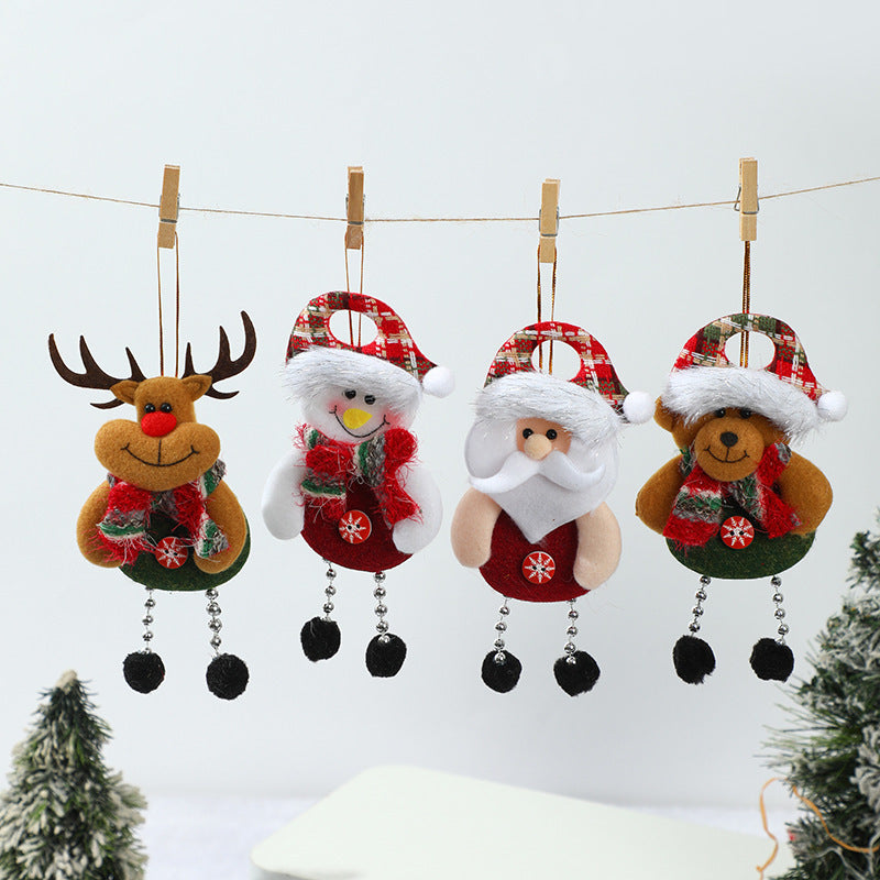 New Christmas Fabric Hanging Ornaments