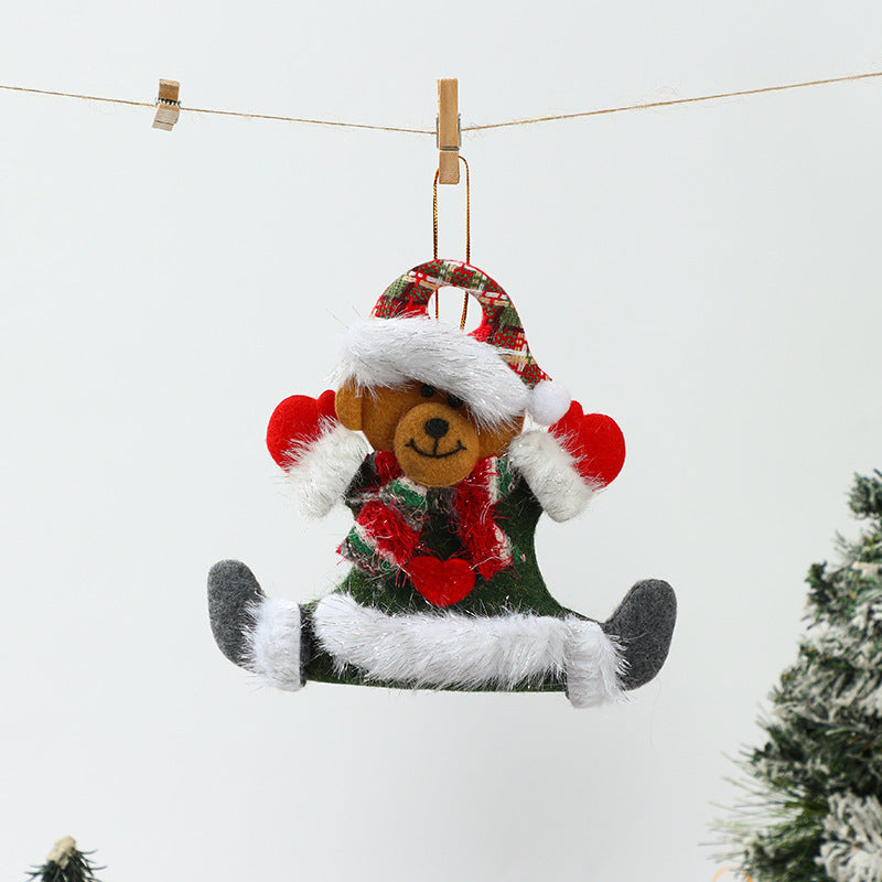 New Christmas Fabric Hanging Ornaments