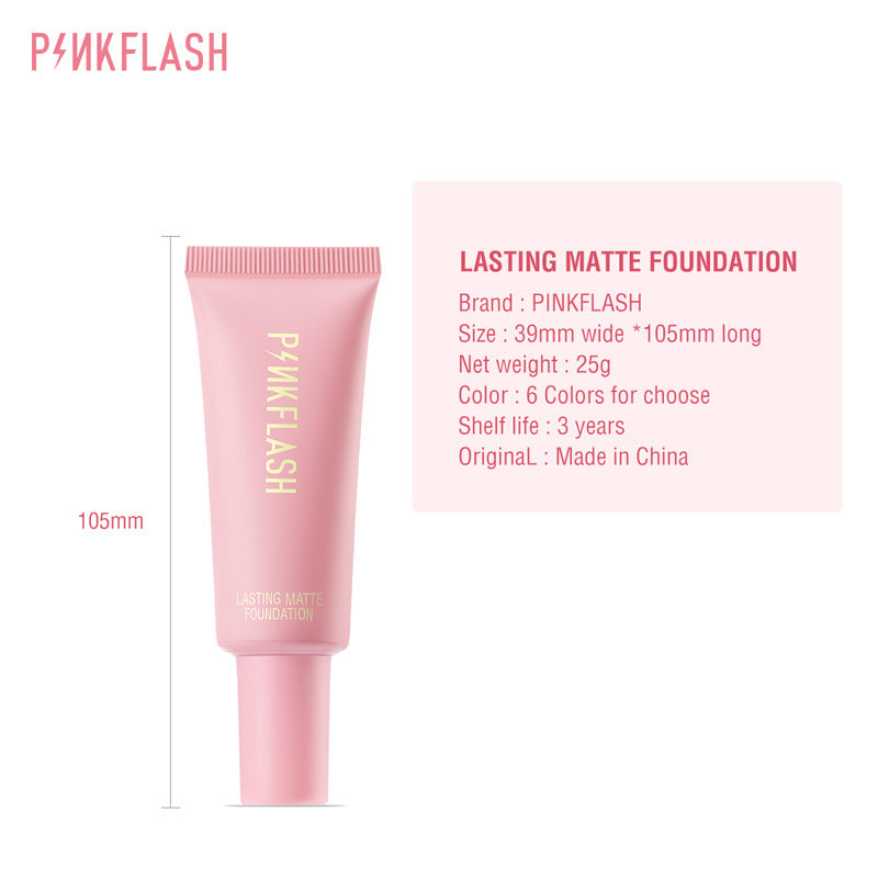 PINKFLASH Matte Liquid Foundation - Waterproof & Long-Lasting