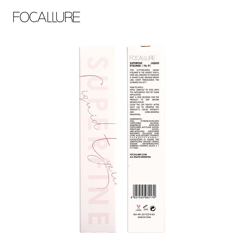 FOCALLURE Quick-Dry Long-Lasting Liquid Eyeliner Pen