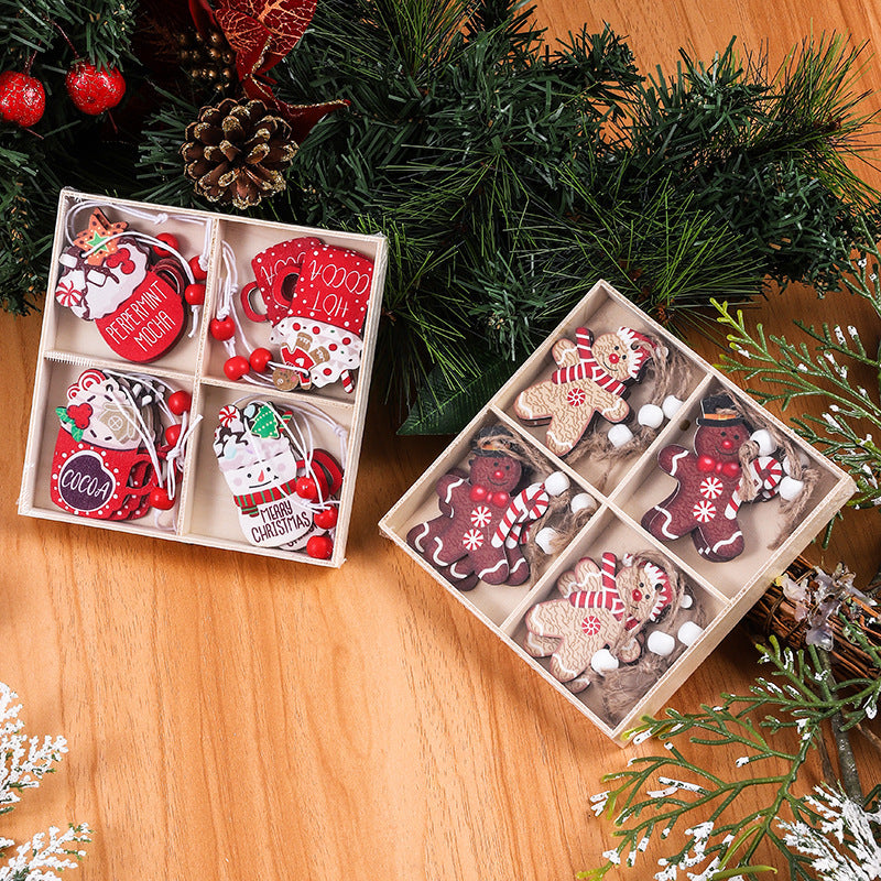 Christmas Cartoon Ornament Gift Set
