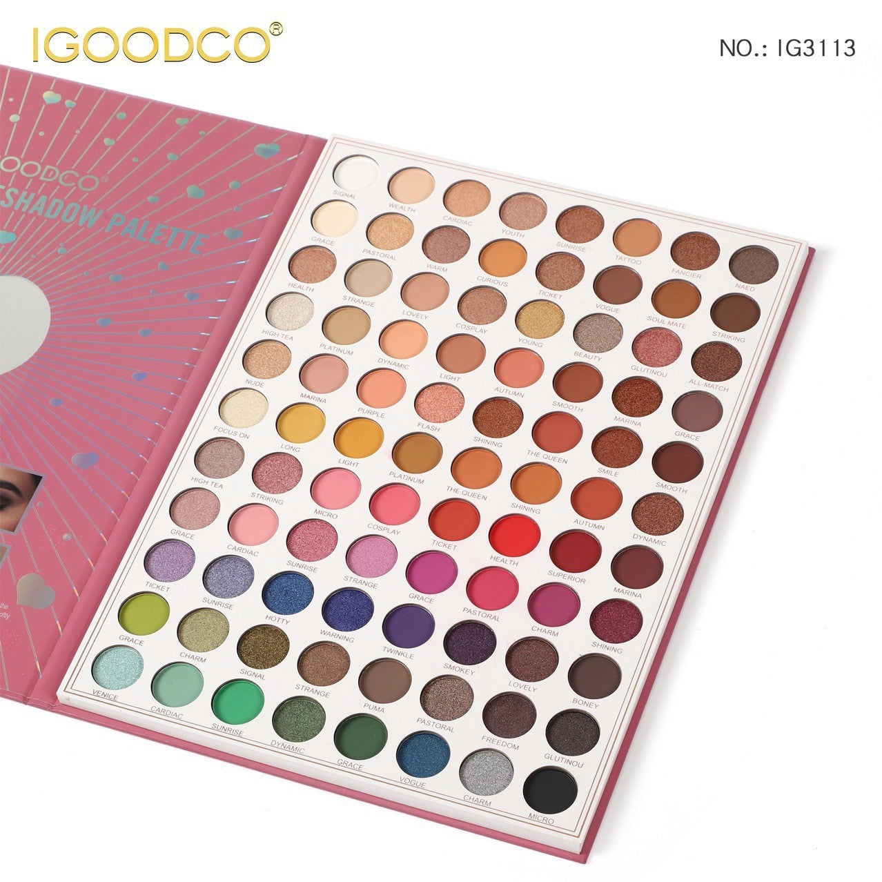 IGOODCO 88-Color Matte Eyeshadow Palette