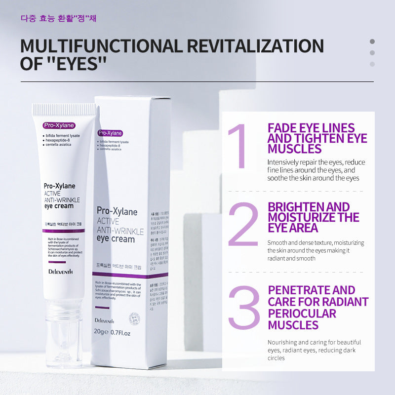 Korean Deleventh Anti-Wrinkle Eye Cream with Boswellin | Hydrating & Firming