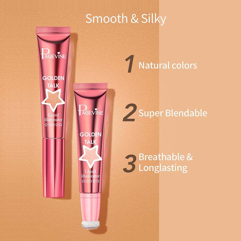 PAGE VINE Liquid Highlighter & Shimmer Eyeshadow