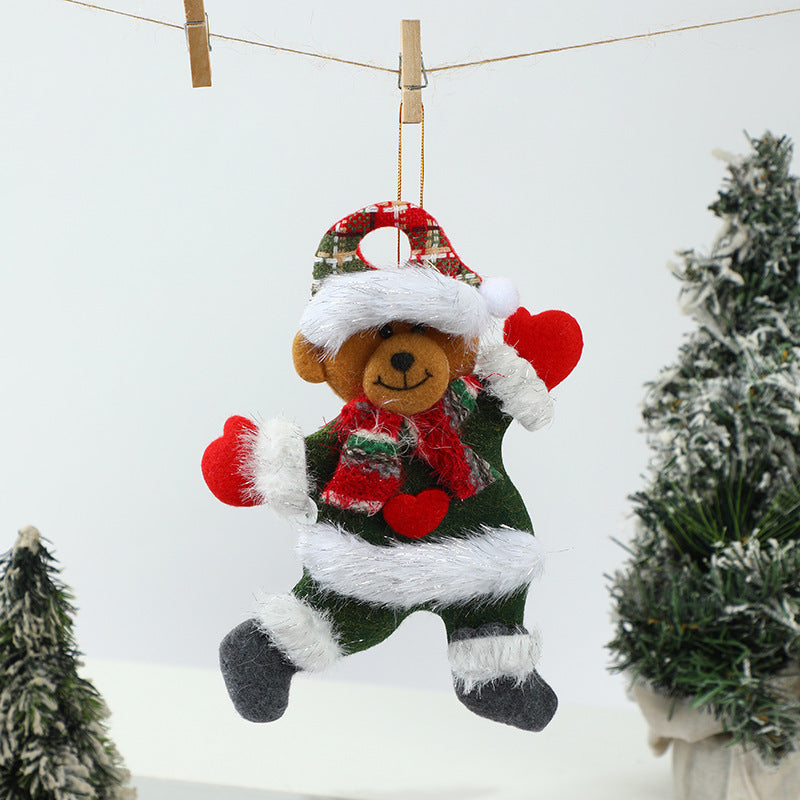 New Christmas Fabric Hanging Ornaments