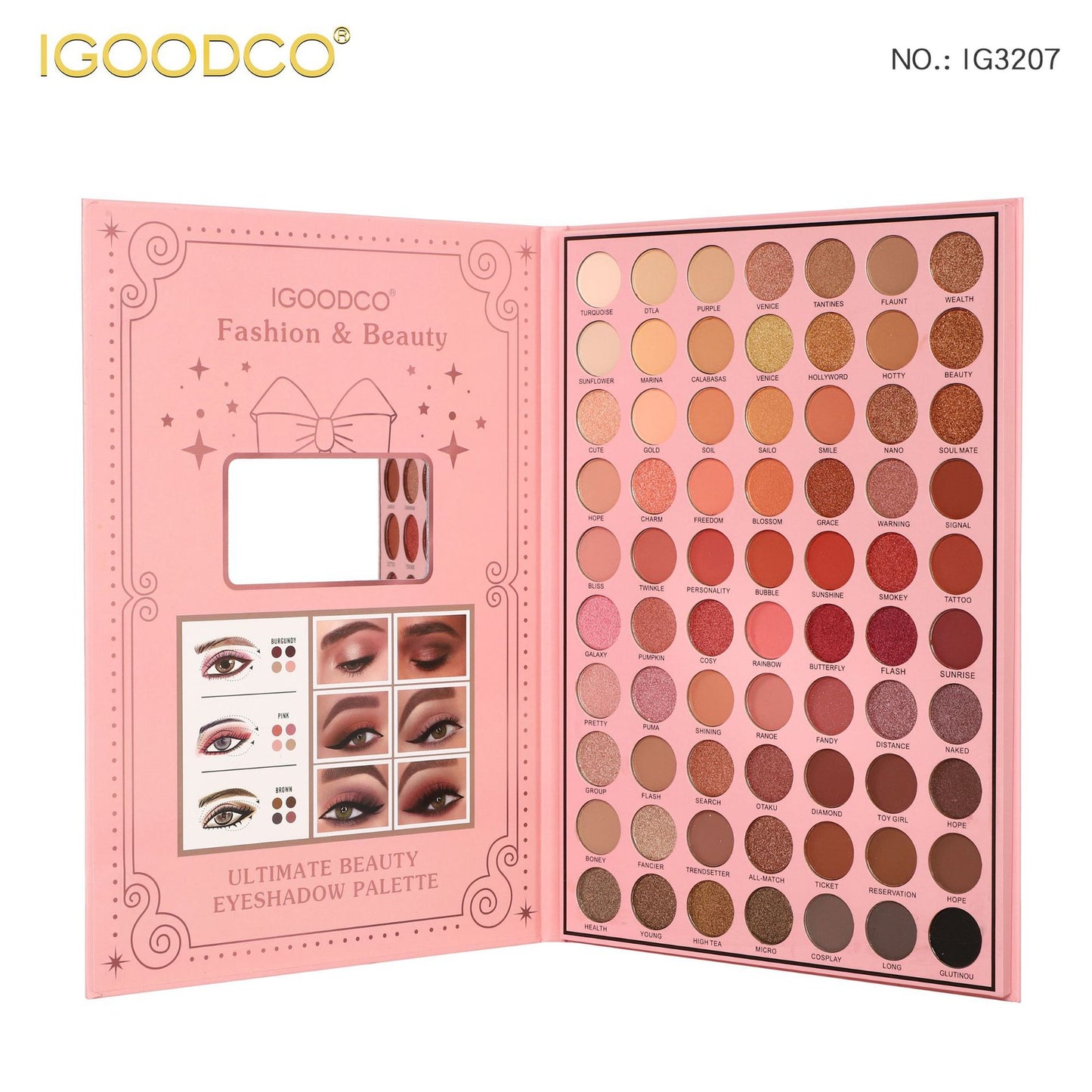 IGOODCO 70-Color Eyeshadow Palette