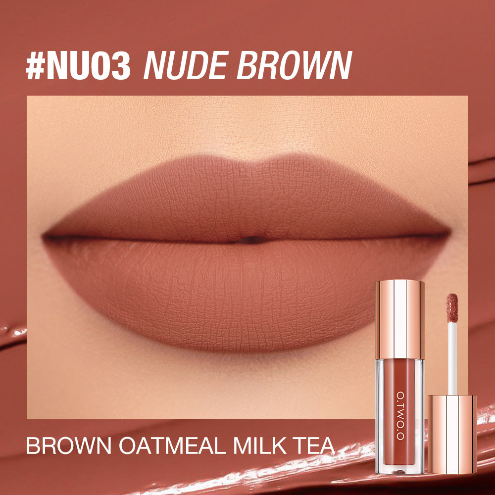 O.TWO.O Silky Soft Matte Lip Glaze