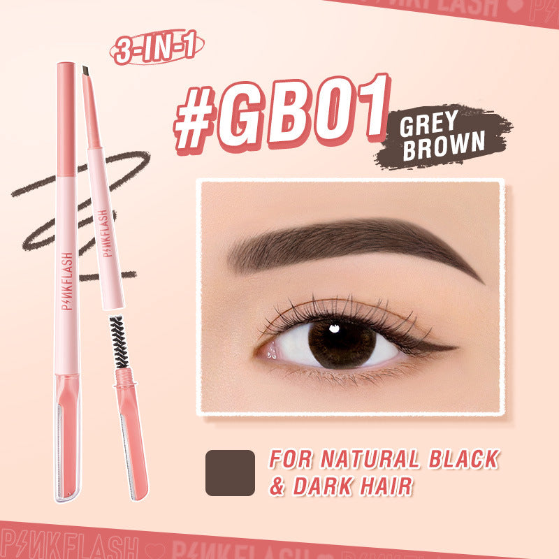 PINKFLASH 3-in-1 Multi-Function Brow Pencil