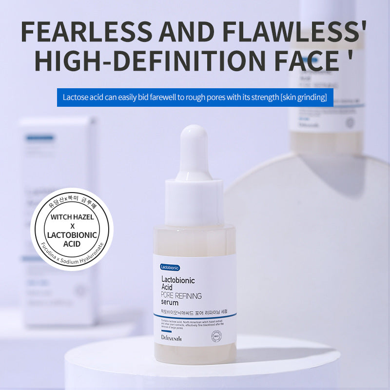 DEleventh Korean Pore Care Serum with Lactobionic Acid | Hydrating, Moisturizing, Treatment