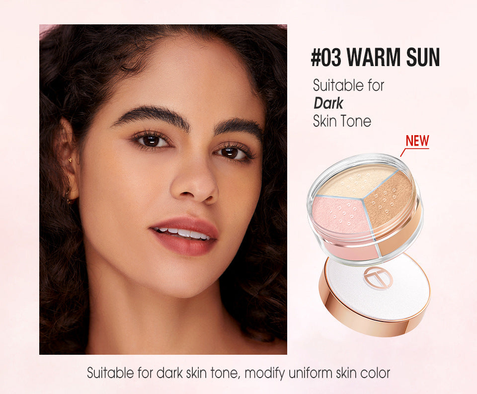 O.TWO.O 3-Color Loose Setting Powder
