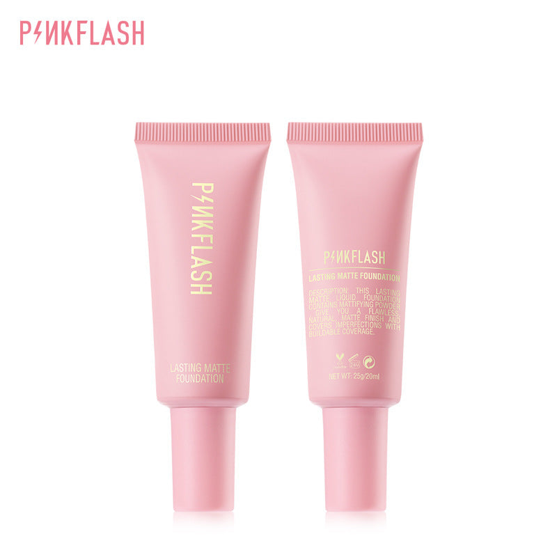 PINKFLASH Matte Liquid Foundation - Waterproof & Long-Lasting