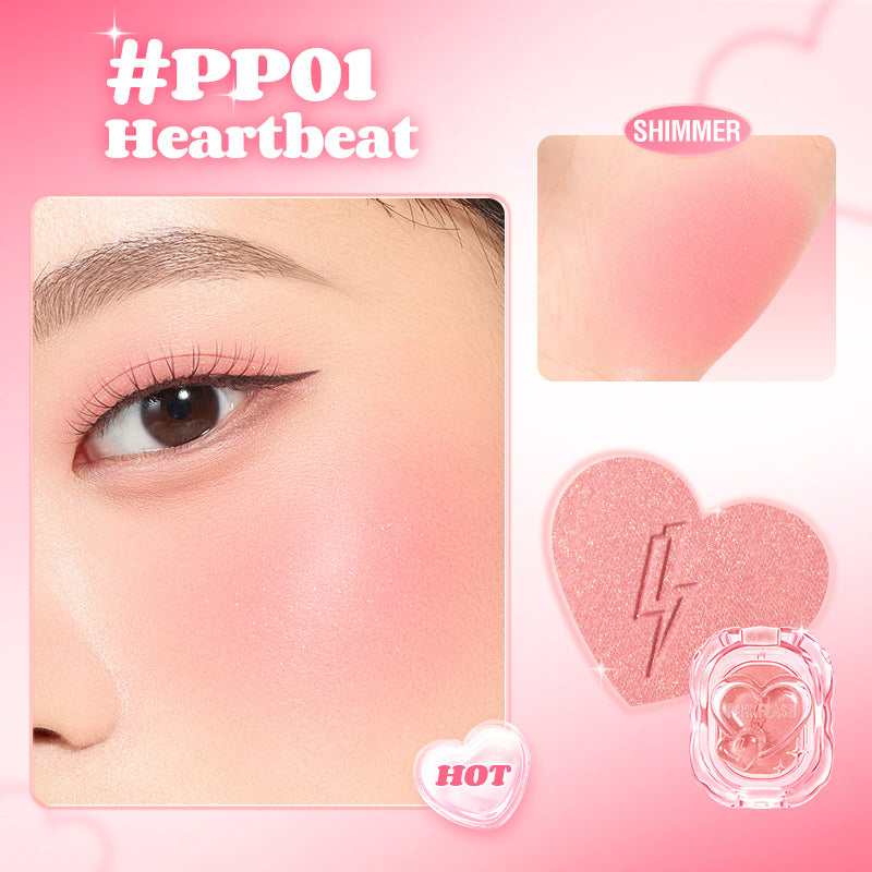 PINKFLASH Soft Pink Contour & Blush Palette