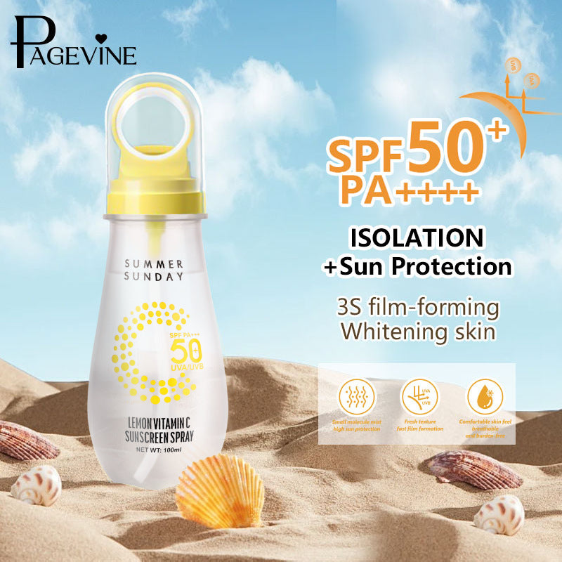 PAGE VINE Lemon Fresh High Protection SPF Spray