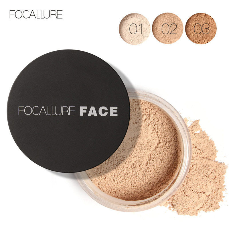 FOCALLURE Long-Lasting Oil-Control Setting Powder