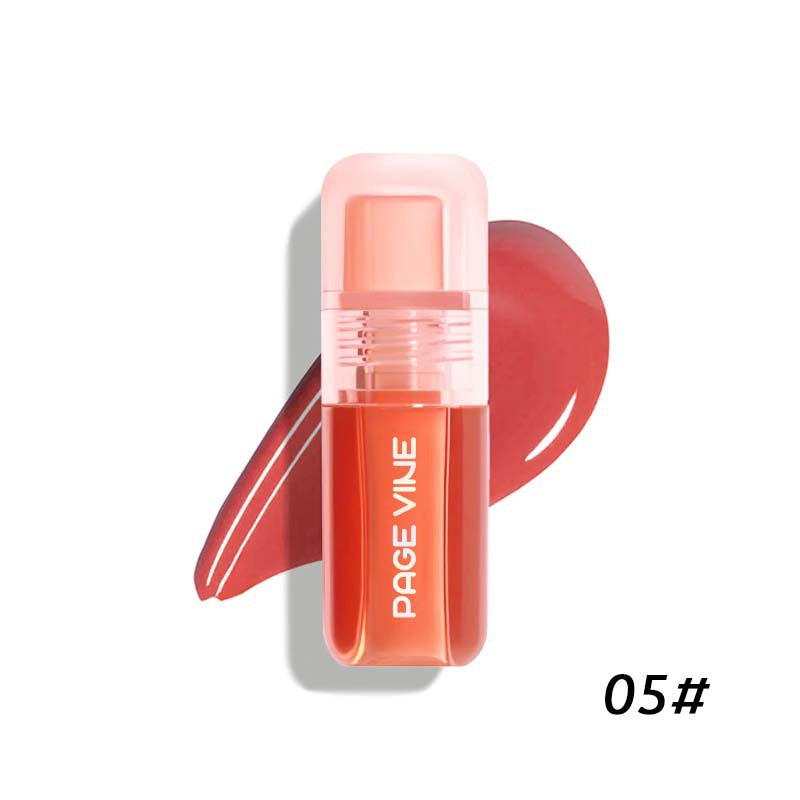 PAGE VINE Flush & Glow All-in-One Liquid Blush Highlighter & Lip Tint
