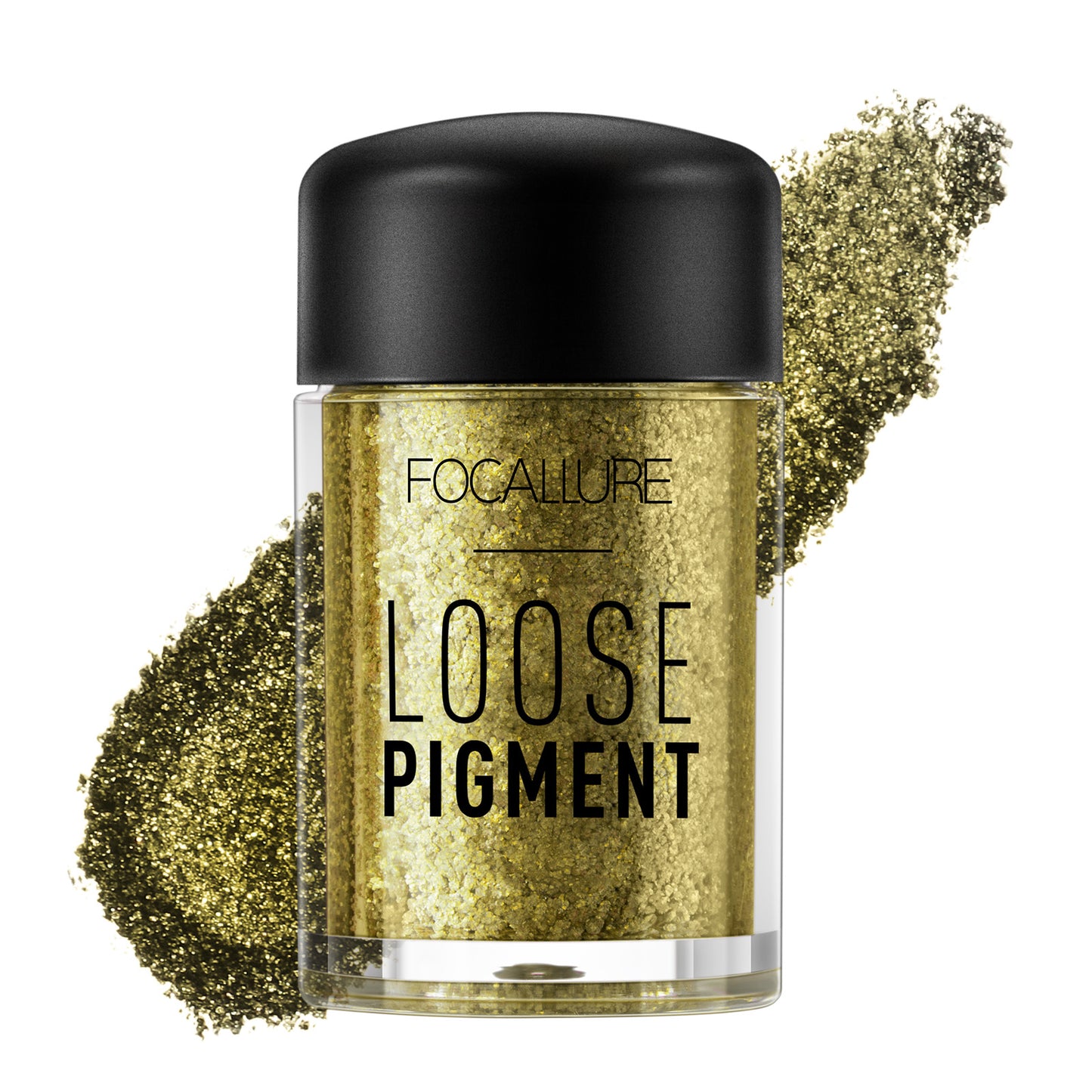 FOCALLURE Pearl Glitter Eyeshadow Pigment - High-Shine & Intense Color