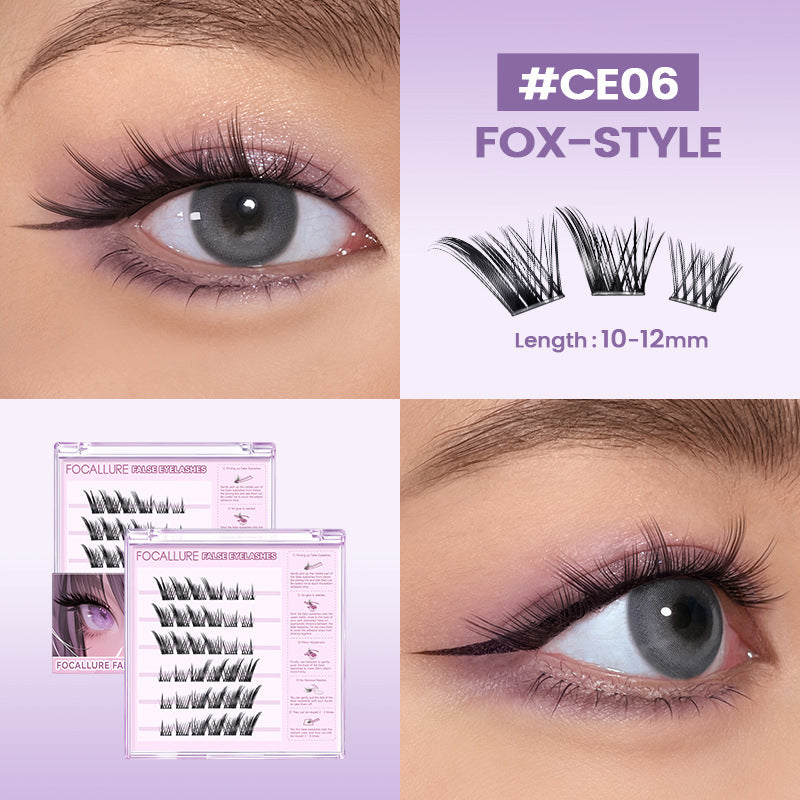FOCALLURE Glue-Free False Lashes