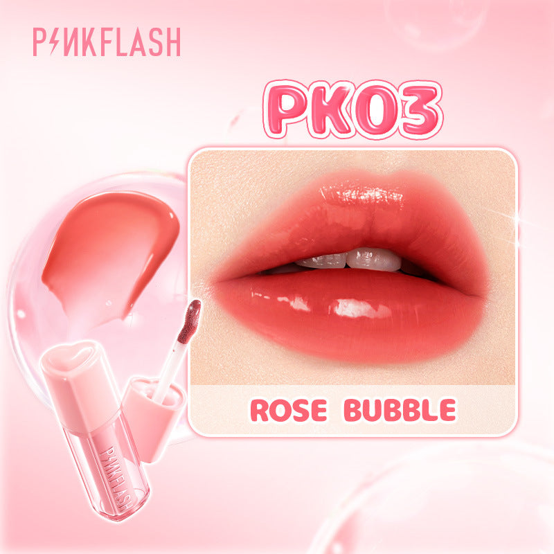 PINKFLASH Glassy Transfer-Proof Lip Gloss