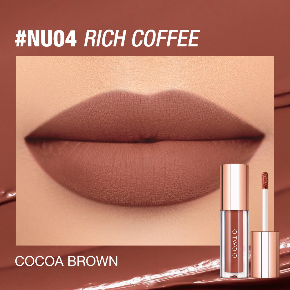 O.TWO.O Silky Soft Matte Lip Glaze