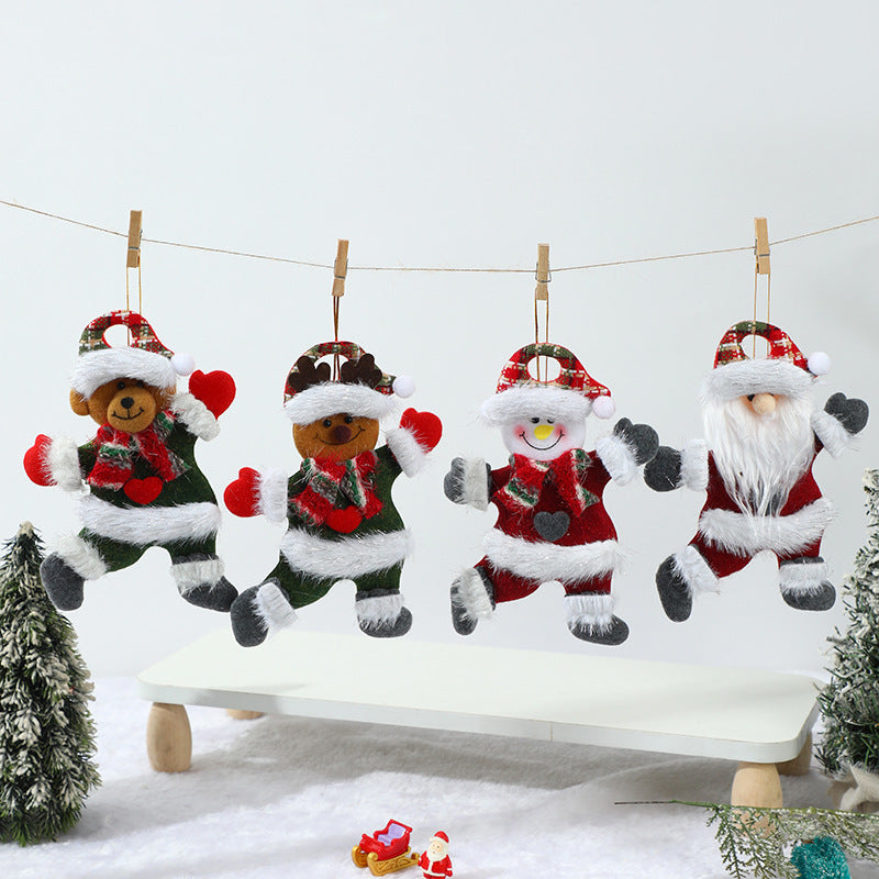 New Christmas Fabric Hanging Ornaments