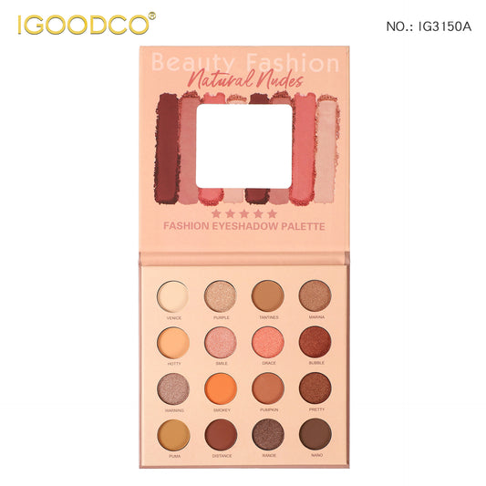 IGOODCO 16-Color Eyeshadow Palette