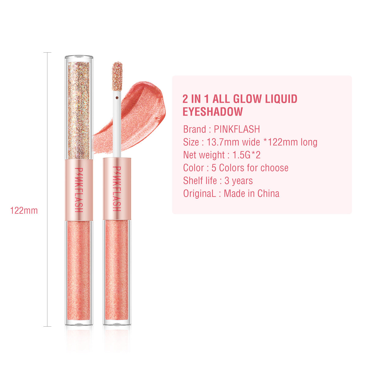 PINKFLASH Dual-Ended Liquid Eyeshadow