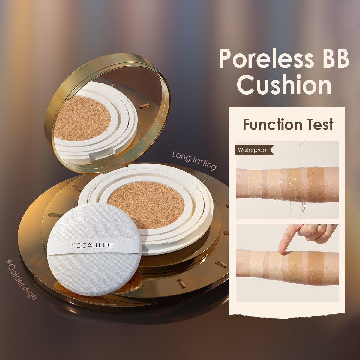 FOCALLURE Lightweight Matte BB Cushion