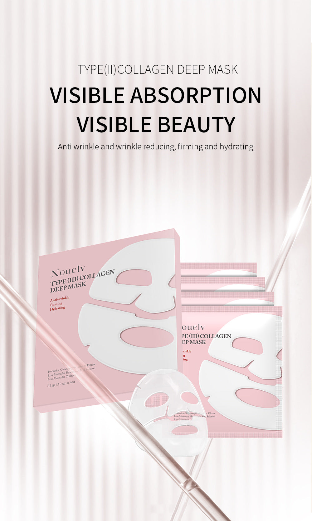 Nouelv Triple Collagen Deep Bio Face Mask