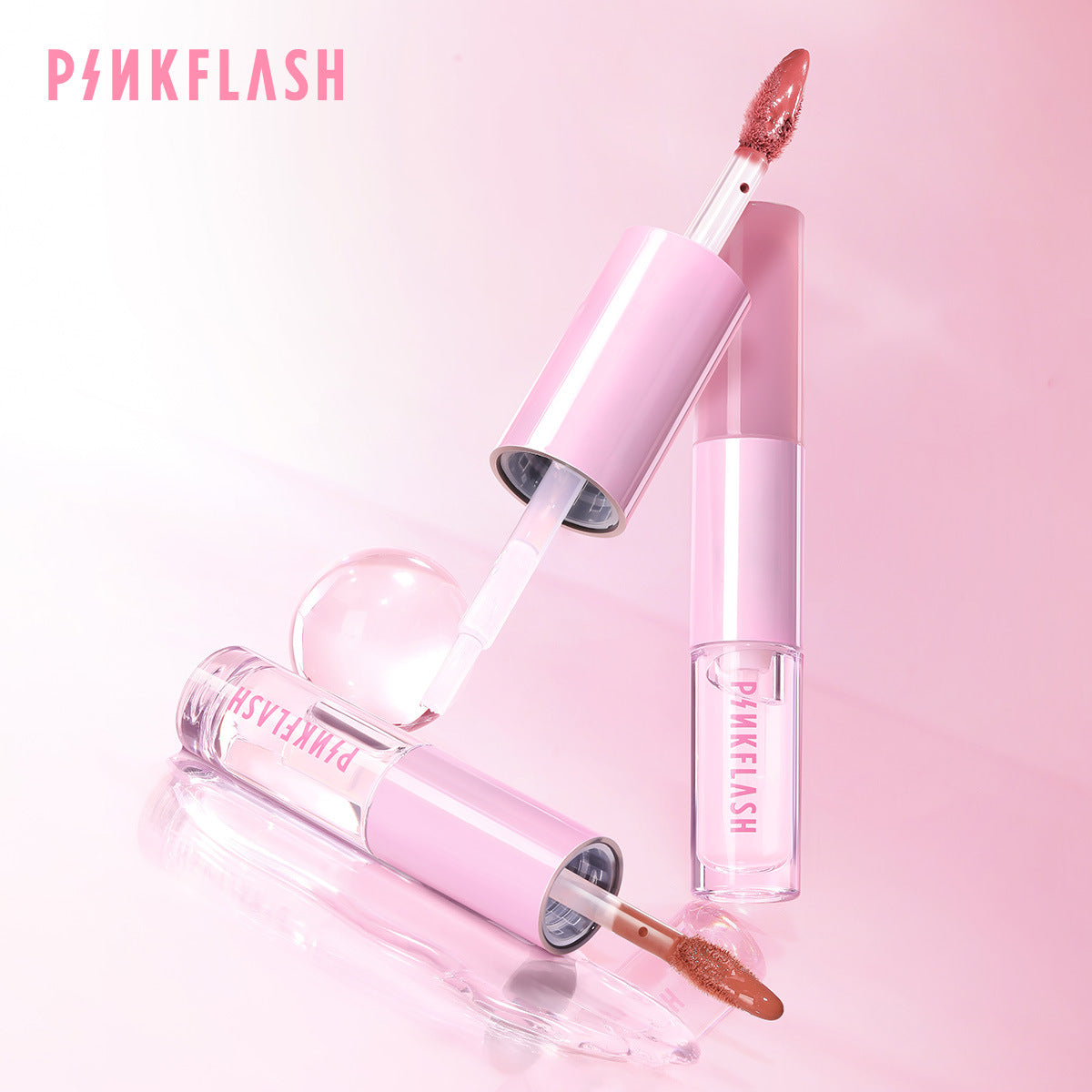 PINKFLASH Dual-Ended Matte Lip Stain & Glossy Lip Lacquer
