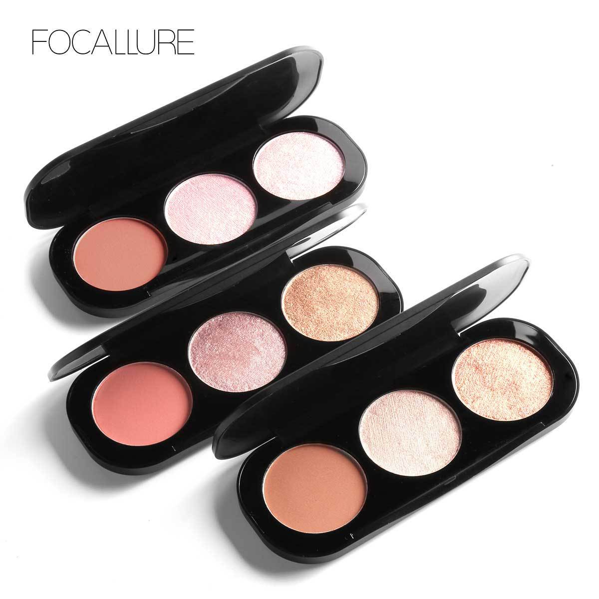 FOCALLURE All-in-One Glow & Blush Palette