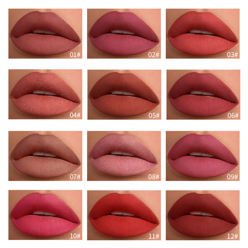 MAYBELUCKY 12-Piece Lip Gloss Book Set